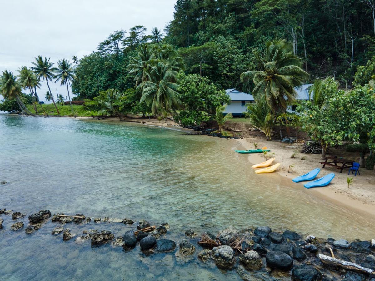 Le Neliza Beach Lodge Raiatea Opoa ภายนอก รูปภาพ
